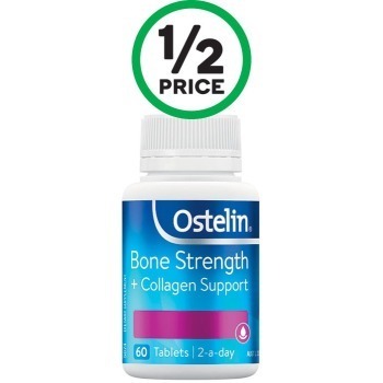 Woolworths Ostelin bone strength collagen pk 60~ offer