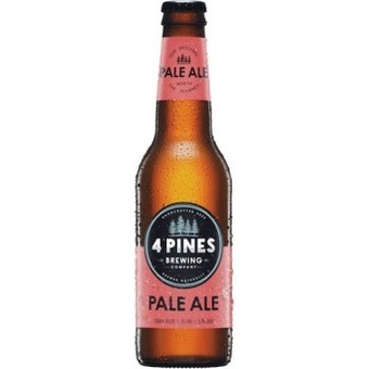 Woolworths 4 pines pale ale bottles 6x330ml offer