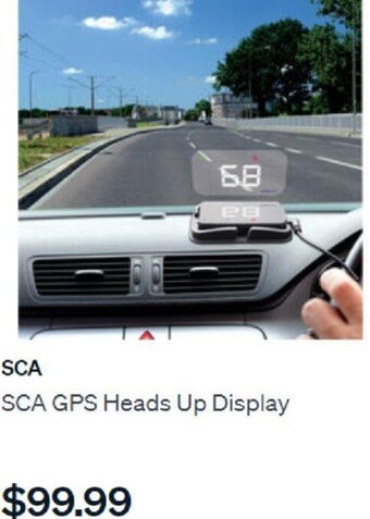 SuperCheap Auto SCA GPS Heads Up Display offer