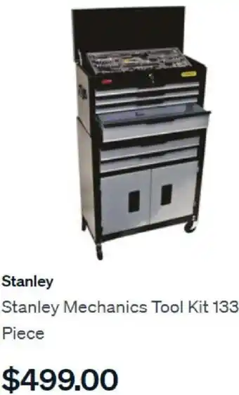 SuperCheap Auto Stanley Mechanics Tool Kit 133 offer