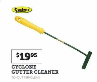 Stratco Cyclone gutter cleaner offer