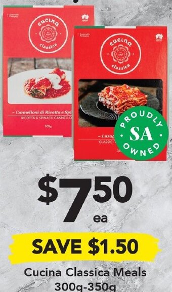 Drakes Cucina Classica Meals 300g-350g offer