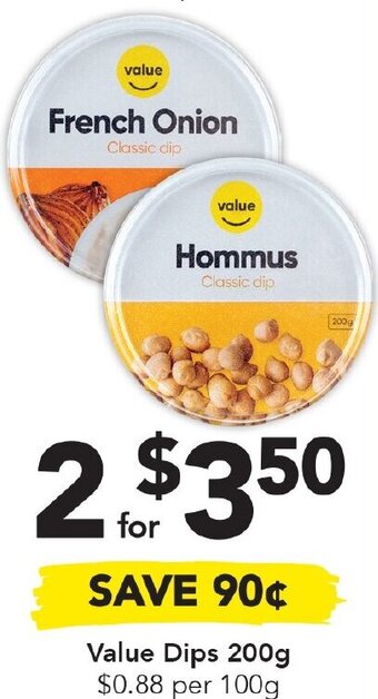 Drakes Value Dips 200g offer