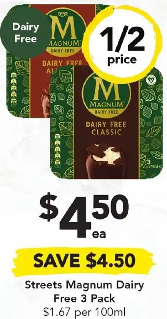 Drakes Streets Magnum Dairy Free offer