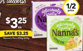 Drakes Nanna's Pies 450g-600g offer