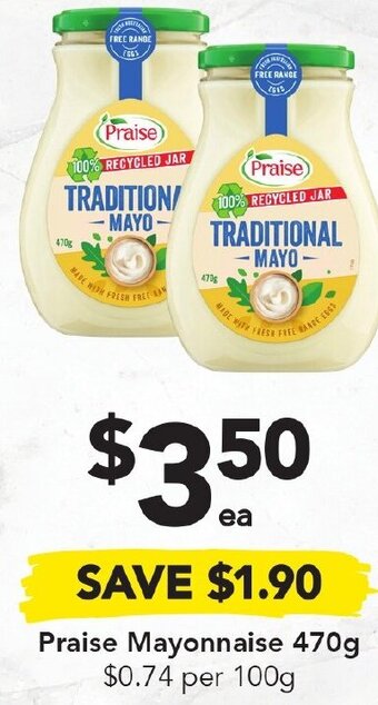 Drakes Praise Mayonnaise 470g offer