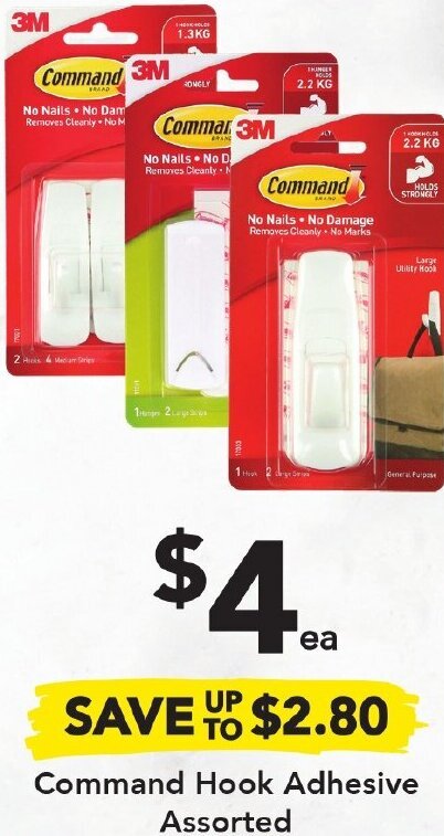 Drakes Command Hook Adhesive offer