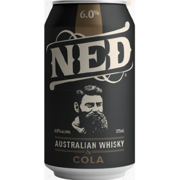 IGA Liquor Ned whisky & cola 6% 4 pack offer