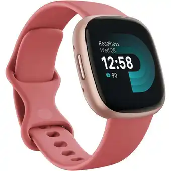 JB Hi-Fi Fitbit versa 4 (pink sand/copper rose aluminium) [2022] offer