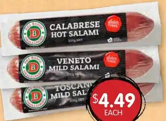 Del Basso Salami 200g