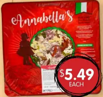 Spudshed Annabella's Pizza 600-650g offer