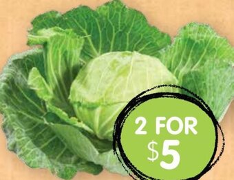 Spudshed Cabbage offer