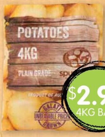 Potatoes 4kg