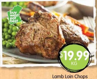 Spudshed Lamb Loin Chops offer