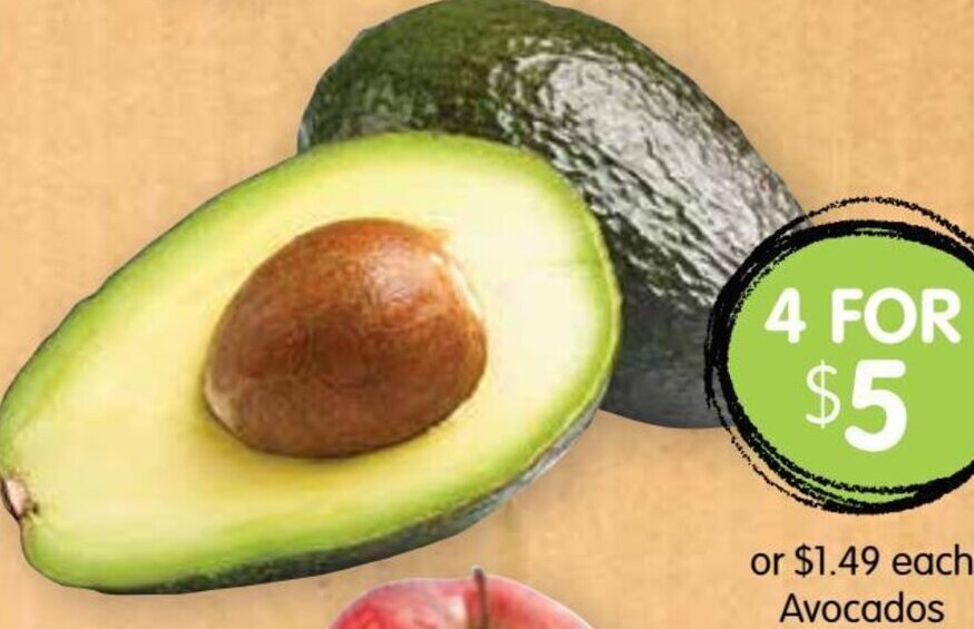 Spudshed Avocados offer