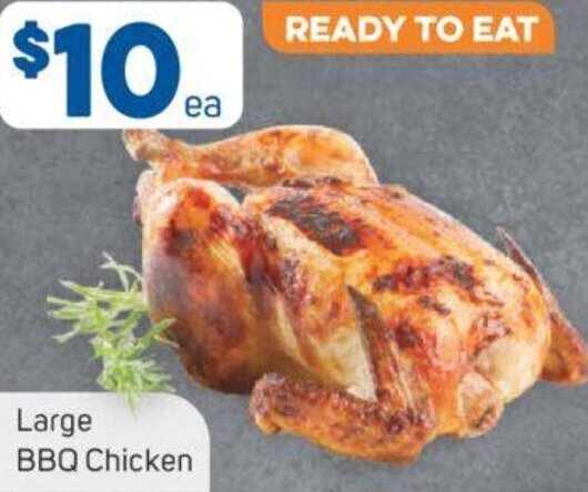 Foodland Large BBQ Chicken offer