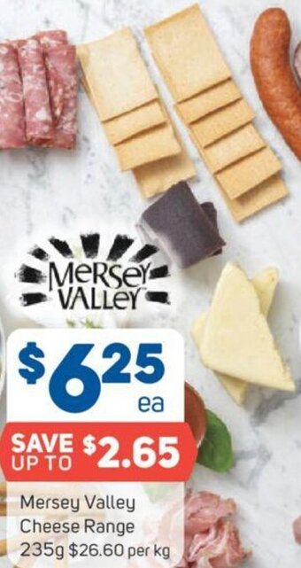 Foodland Mersey Valley Cheese Range 235g offer