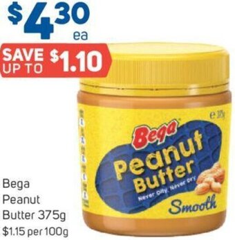 Foodland Bega Peanut Butter 375g offer