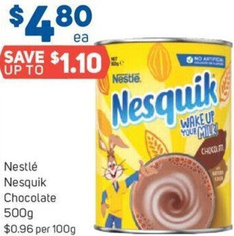 Foodland Nestlé Nesquik Chocolate 500g offer