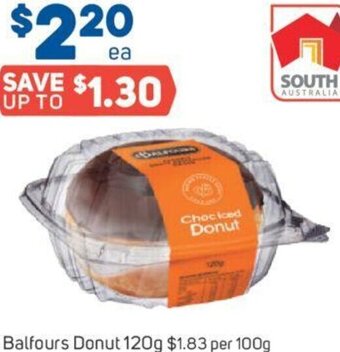 Foodland Balfours Donut 120g offer