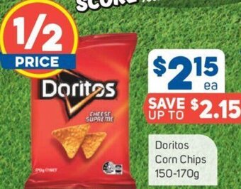 Foodland Doritos Corn Chips 150-170g offer