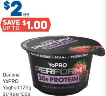 Foodland Danone YoPRO Yoghurt 175g offer