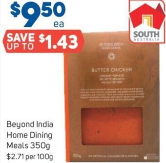 Foodland Beyond India Home Dining Meals 350g offer