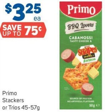 Foodland Primo Stackers or Trios 45-57g offer