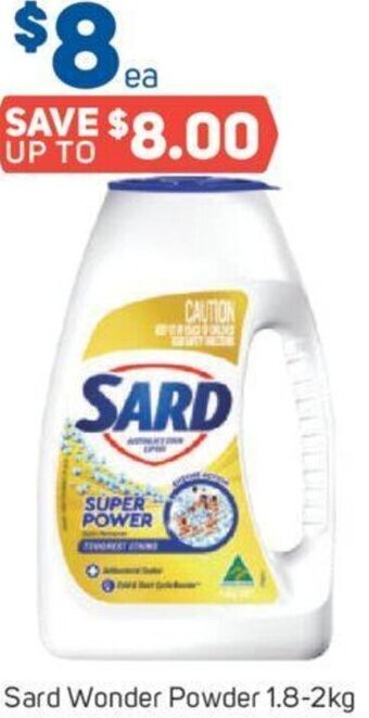 Foodland Sard Wonder Powder 1.8-2kg offer