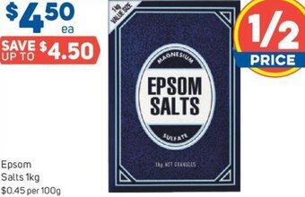 Foodland Epsom Salts 1kg offer