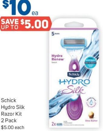Foodland Schick Hydro Silk Razor Kit offer