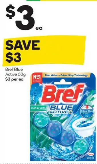 Woolworths Bref blue active offer