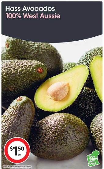 Coles Hass avocados offer