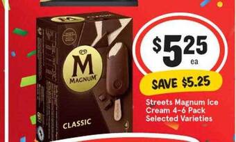 IGA Streets magnum ice cream offer
