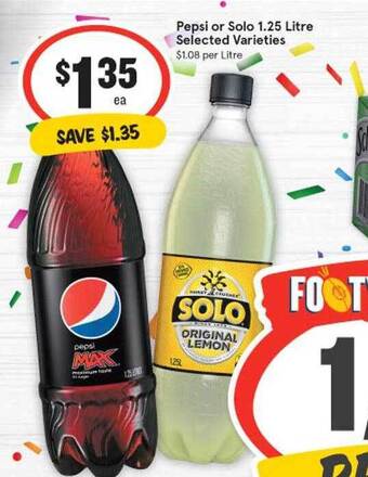 IGA Pepsi or solo offer