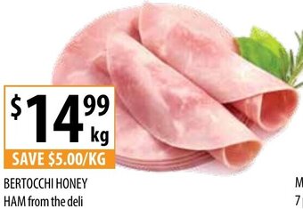 Supabarn Bertocchi Honey Ham From The Deli offer