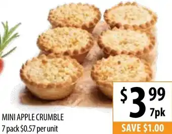 Supabarn Mini Apple Crumble offer