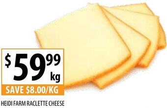 Supabarn Heidi Farm Raclette Cheese offer