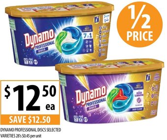Supabarn Dynamo Professional Discs Selected Varieties 28's offer