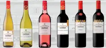 Supabarn Wine Range 750ml Riesling, Chardonnay, Rose, Grenache Shiraz Mourvedre, Shiraz & Cabernet Sauvignon offer