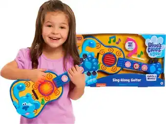 BIG W Blueu2019s Clues & You! Sing Along Guitar offer