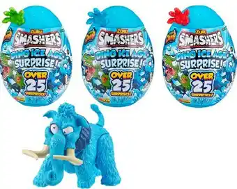 BIG W Zuru Assorted Smashers Dino Ice Age Surprise Egg offer