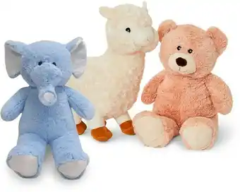 BIG W 70cm Assorted Jumbo Plush Toys offer