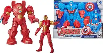 BIG W Avengers Mech Strike Assorted Deluxe Figures offer