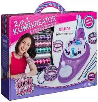 BIG W Cool Maker 2-in-1 KumiKreator offer