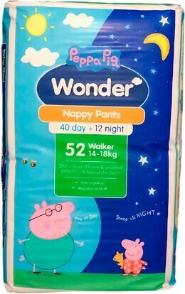 Peppa Pig Jumbo Nappies - Walker