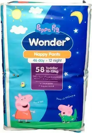 Peppa Pig Jumbo Nappies - Toddler