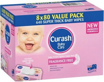 BIG W Curash 80-Pack Wipes offer