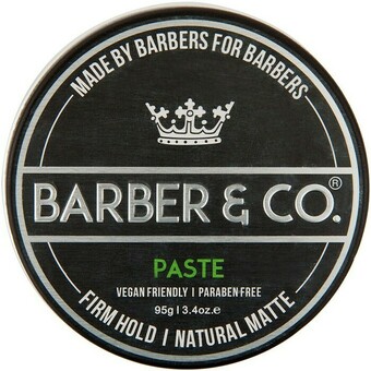 BIG W Barber & Co. Paste 95g - Firm Hold Natural Matte offer