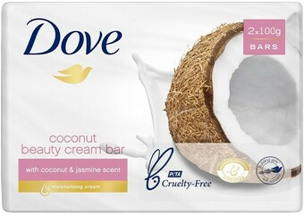 BIG W Dove Coconut Beauty Cream Bar 2 Pack offer